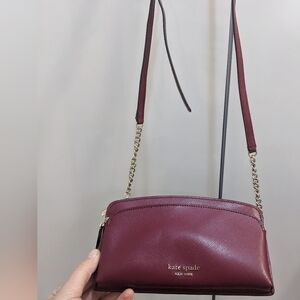 Kate Spade leather red crossbody